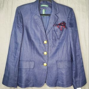 Ralph Lauren Linen Blazer